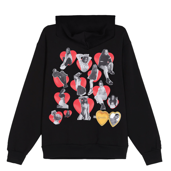 Printed Sweatshirt - Black/Rosalía - Ladies